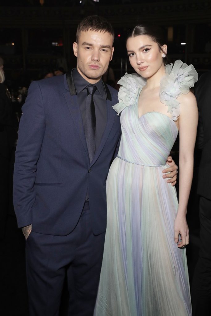 Liam Payne and Maya Henry at british fashion awards